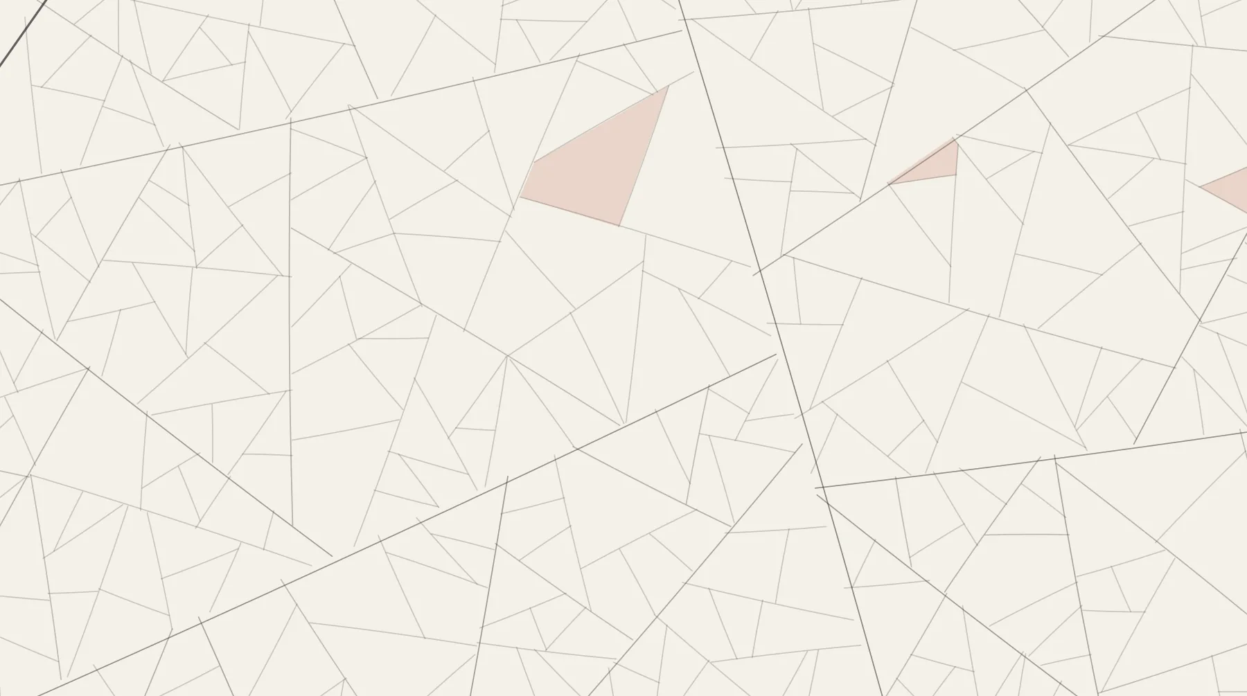 Generated ink illustration: a holding subdividing into field parcels, drawn in fine line on cream, with a run of adjacent parcels filled in red where consent has been given. A placeholder standing in for commissioned artwork.