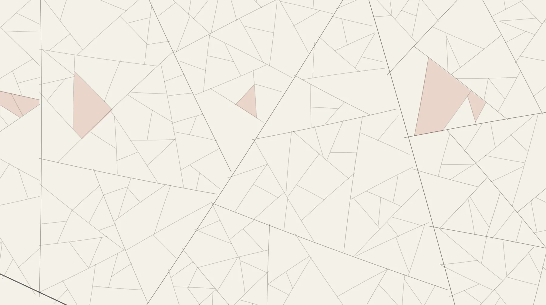 Generated ink illustration: a holding subdividing into field parcels, drawn in fine line on cream, with a run of adjacent parcels filled in red where consent has been given. A placeholder standing in for commissioned artwork.