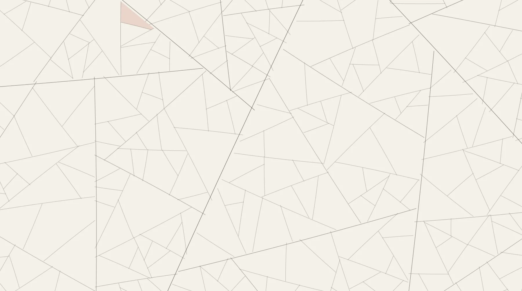 Generated ink illustration: a holding subdividing into field parcels, drawn in fine line on cream, with a run of adjacent parcels filled in red where consent has been given. A placeholder standing in for commissioned artwork.