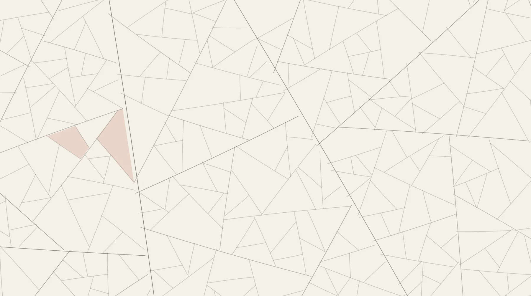 Generated ink illustration: a holding subdividing into field parcels, drawn in fine line on cream, with a run of adjacent parcels filled in red where consent has been given. A placeholder standing in for commissioned artwork.