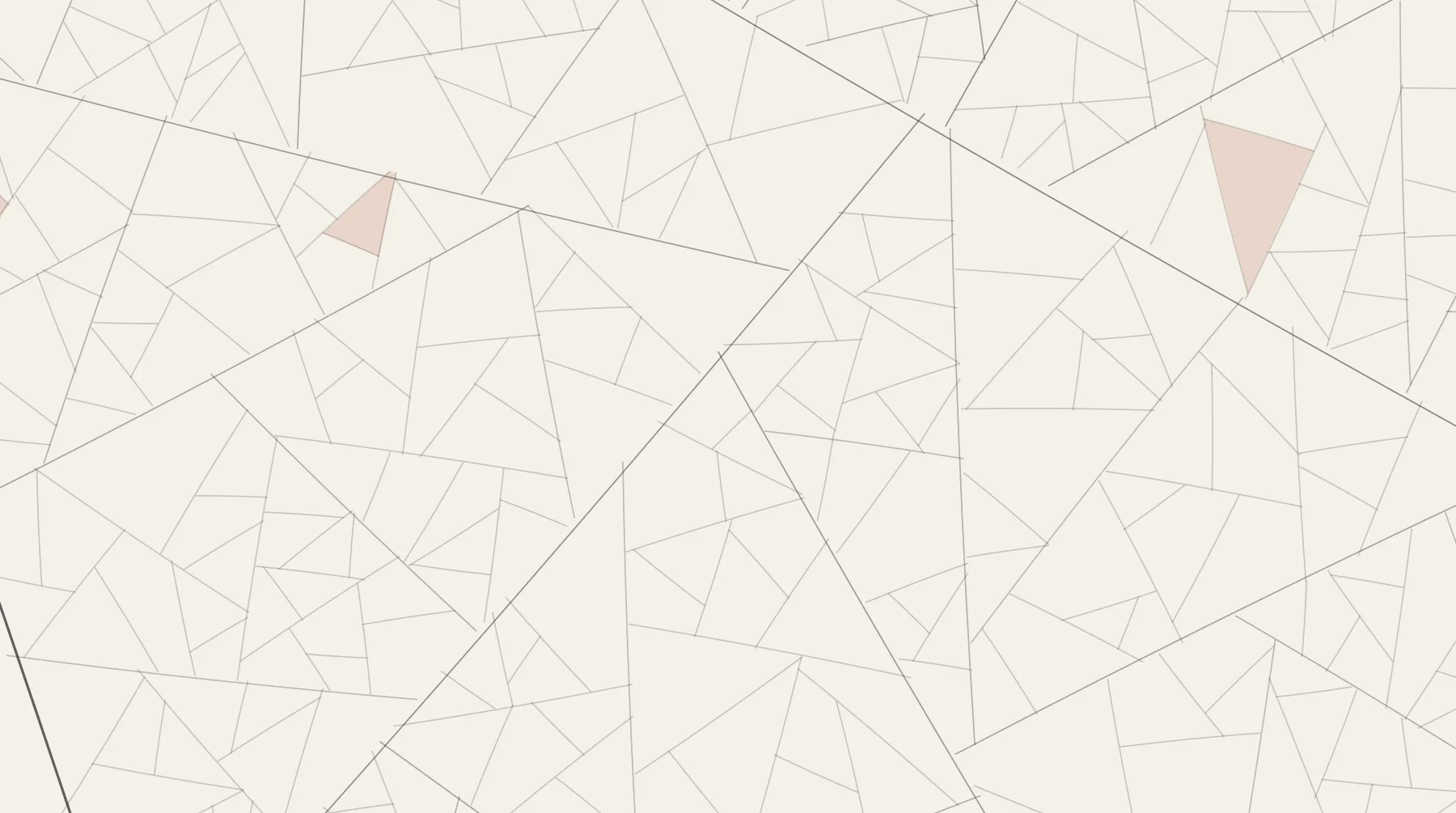 Generated ink illustration: a holding subdividing into field parcels, drawn in fine line on cream, with a run of adjacent parcels filled in red where consent has been given. A placeholder standing in for commissioned artwork.